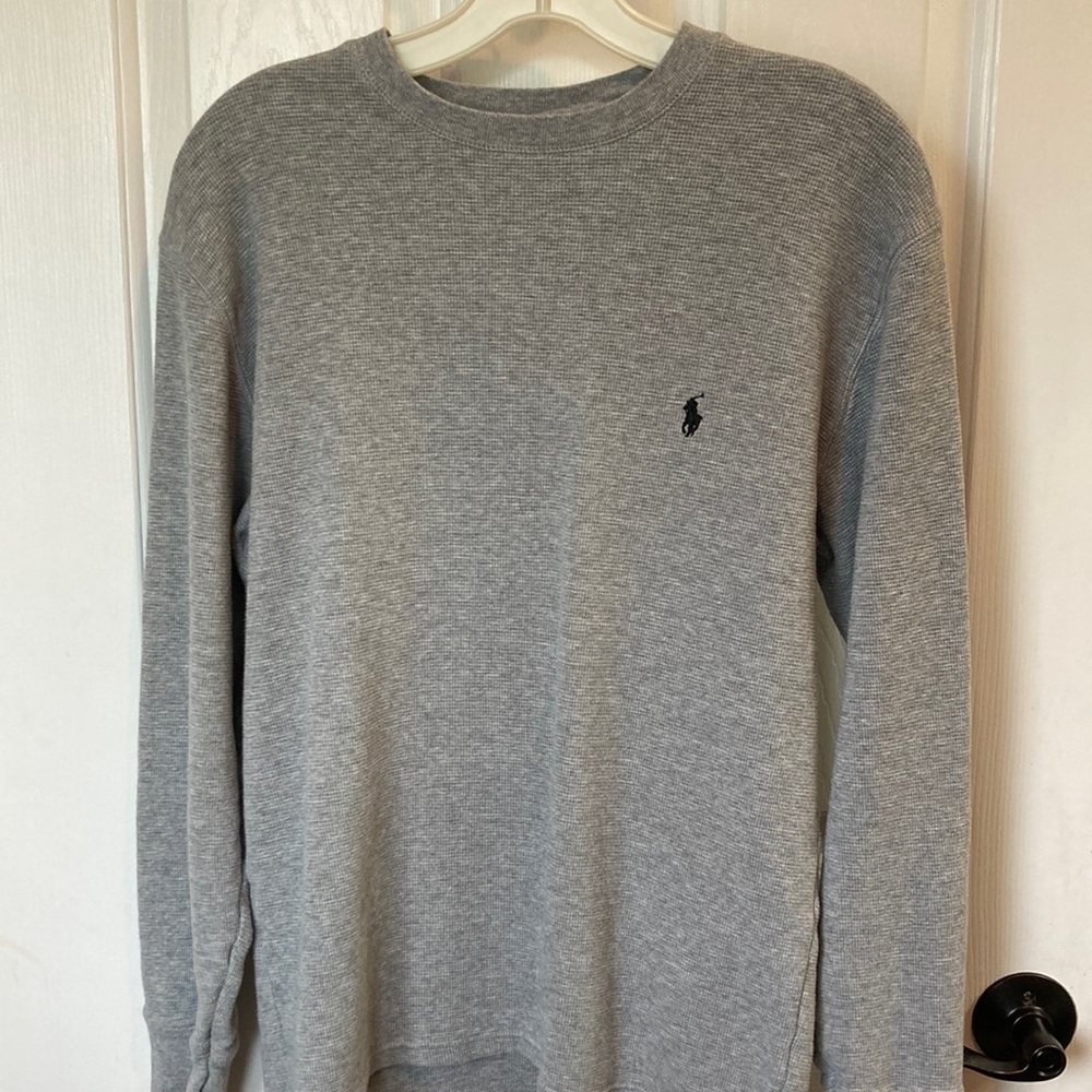 Ralph Lauren Men’s Textured Cotton Crewneck Sweater